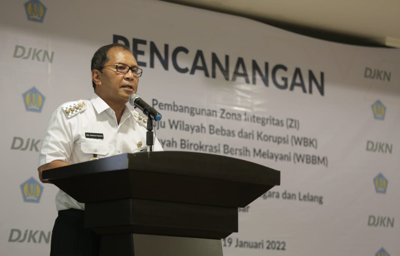 Dukung Pencanangan WBK dan WBBM, Danny Tandatangani Piagam Pencanangan Pembangunan Zona Integritas